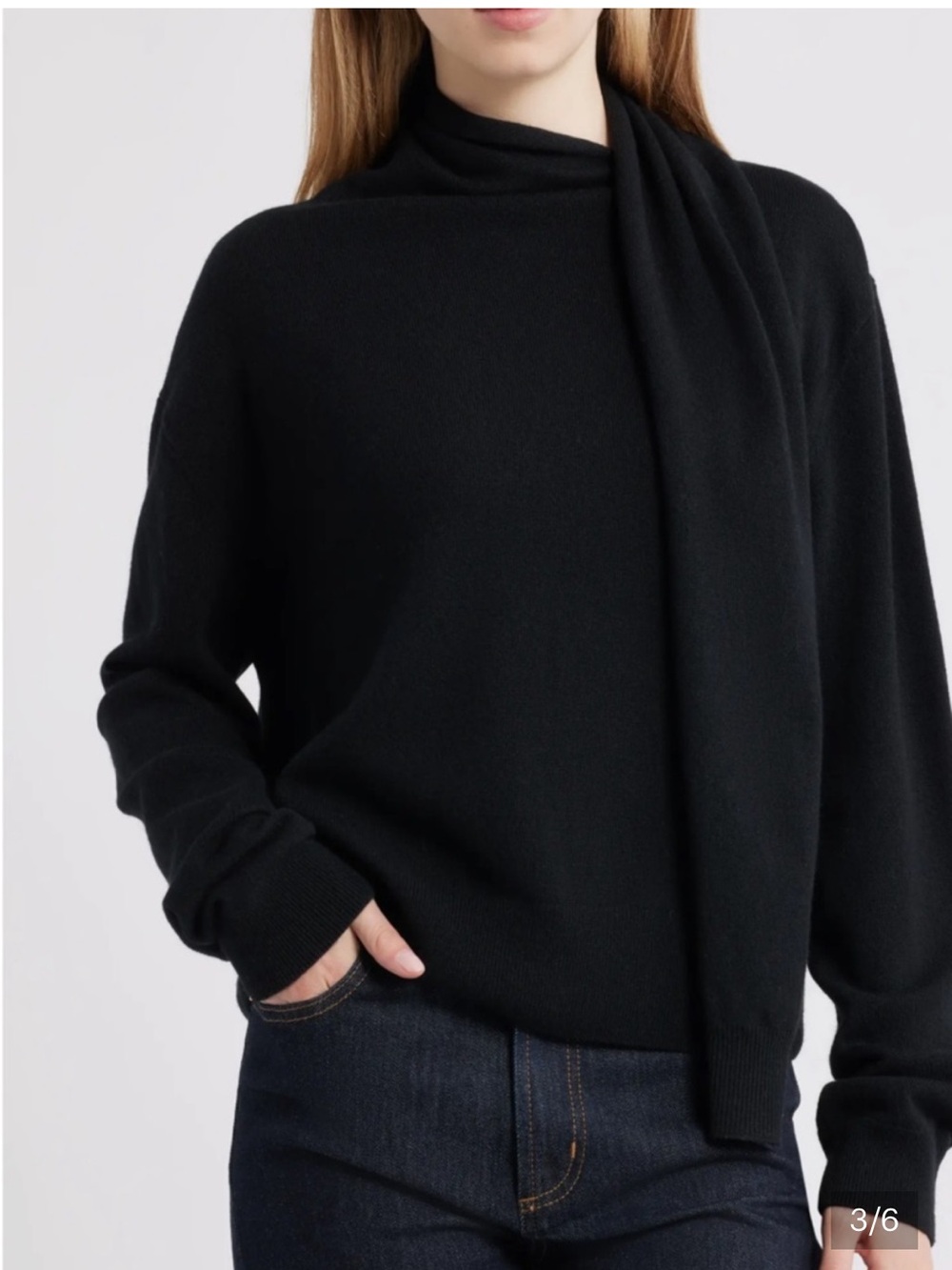 Rails Cortina Scarf Neck Wool & Cashmere Sweater